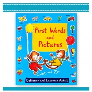 FIRST WORDS AND PICTURES CHIMP AND ZEE Children's Book Anholt